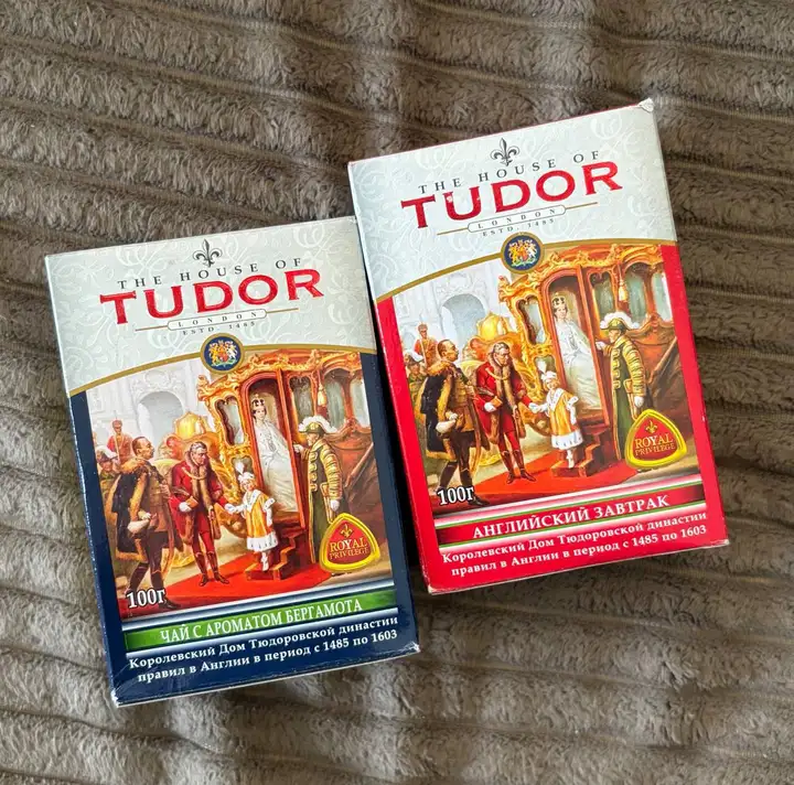 Листовой ароматный чай Tudor