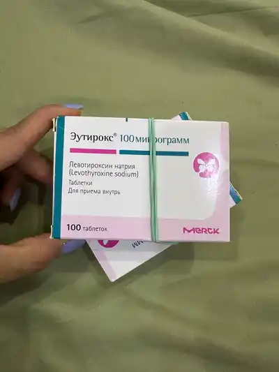 Эутирокс 100 мг, 2 упаковки