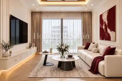 3-комнатная квартира с мебелью в Vinhomes Smart City