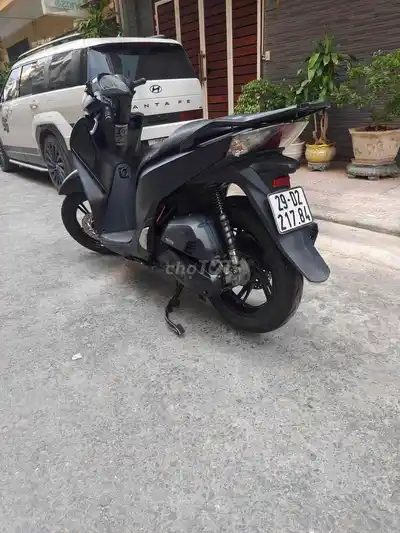Honda SH 125i 2018 черный матовый