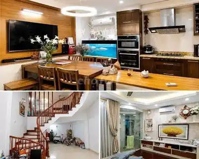 Аренда таунхауса Ван Кхе, 50м², 5 этажей, со всей мебелью