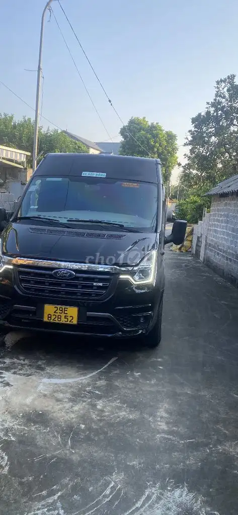 Ford Transit 2023, 16 мест, черный, 100 000 км
