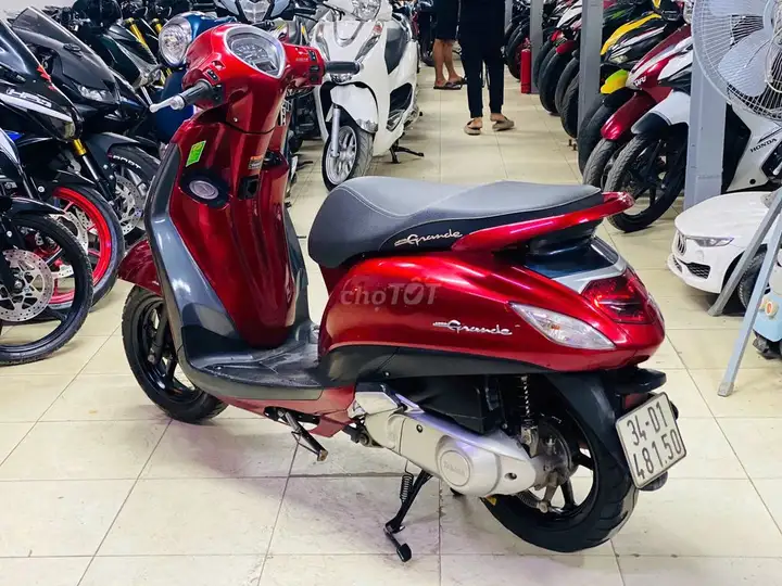 XE MÁY THỊNH PHÁT - GRANDE ĐỎ LƯỚT ZIN ĐẸP 99%