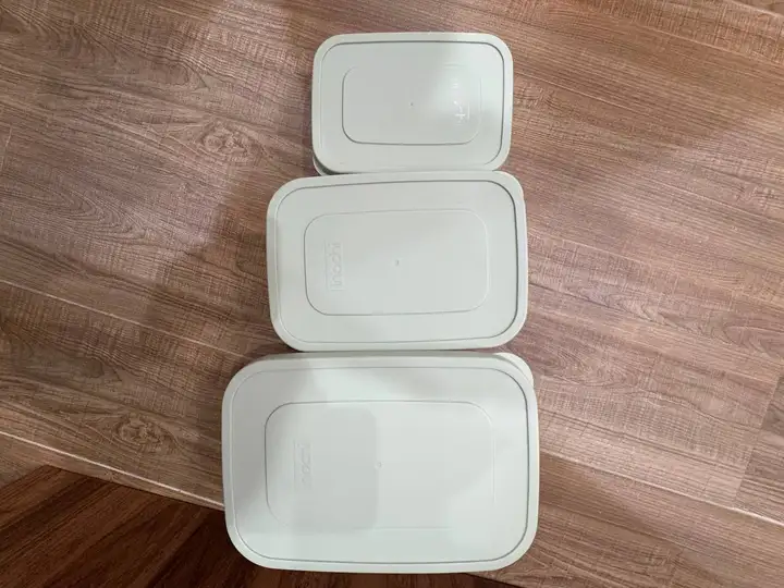 Кружки Miniso, термосы Muji, контейнеры, кувшин, набор кухонной утвари