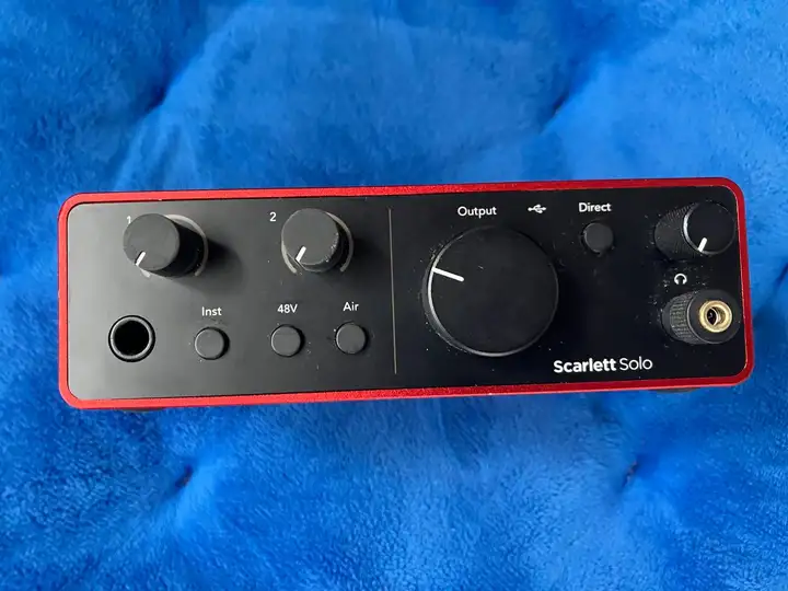 Audio-Interface Focusrite Scarlett Solo (4nd Gen)
