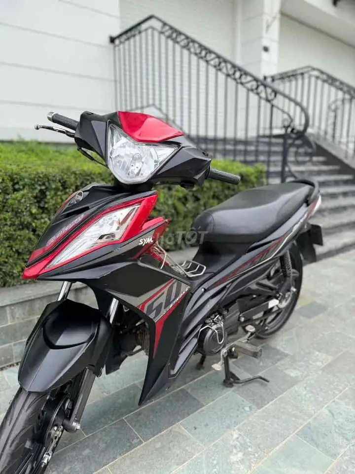SYM Galaxy 50cc 2023 Черно-красный