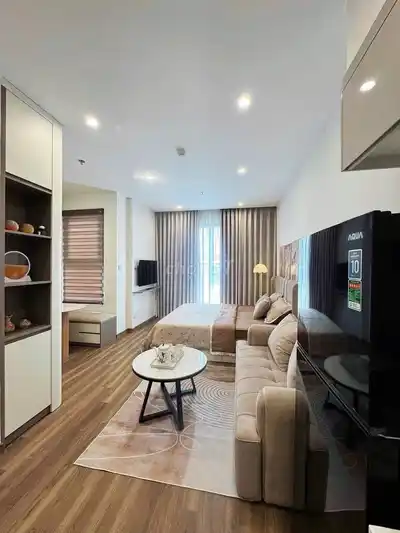 Студия с мебелью и видом на реку, башня Zr3, Vinhomes Ocean Park