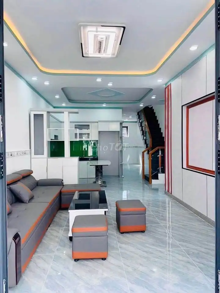 Nhà 1 trệt 1 lầu trung tâm Dĩ An, 4PN, 3.69 tỷ