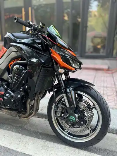 Kawasaki Z1000 2013 черно-оранжевый, Япония