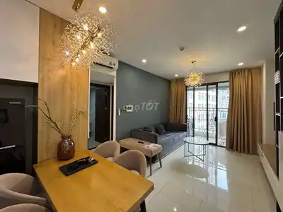 Аренда Saigon Royal, 55 кв.м, 2 спальни, 1 ванная, высокий этаж, мебель, 18 млн