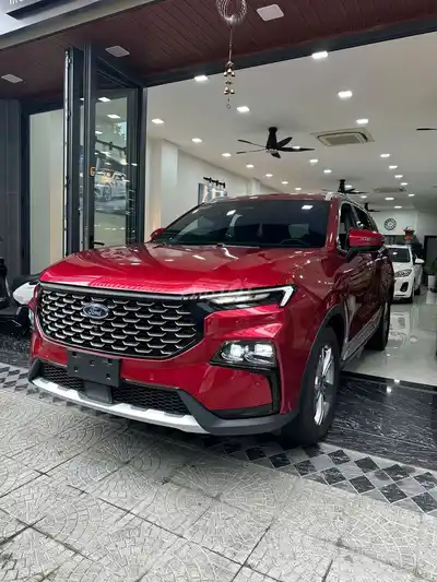 Ford Territory X 2025 Titanium, 19 000 км, красный