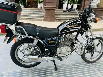 Suzuki GN125 черная, оригинальный механический байк
