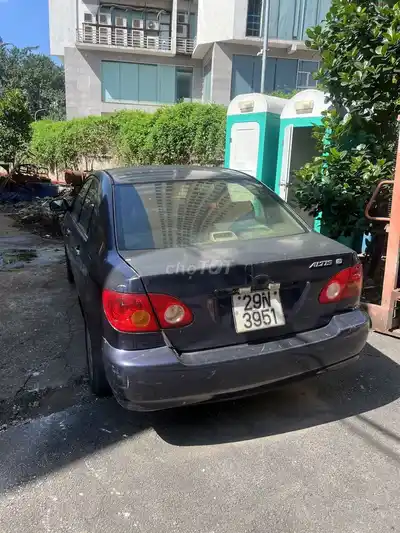 Toyota Altis G 1.8 MT 2002 темно-синего цвета