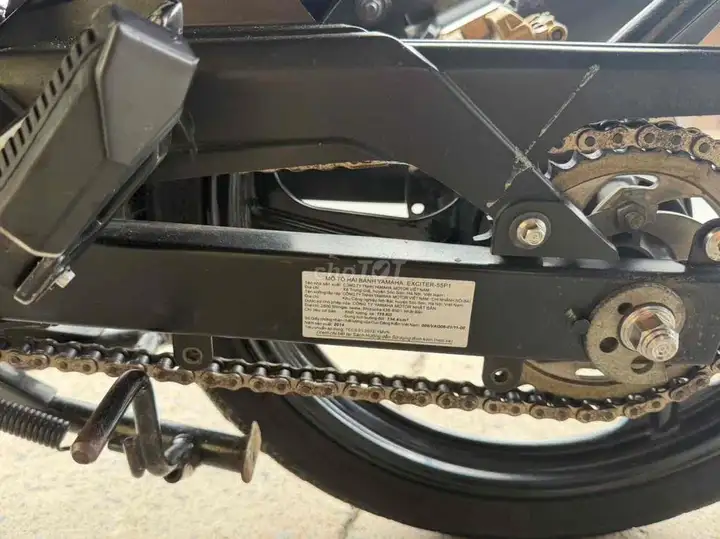 Yamaha Exciter 135 2014 Красно-черный