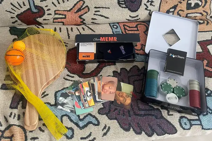 Ракетки, мячики, игры, зарядник
