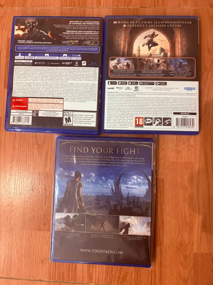Игры для PS4/PS5 (3 диска)