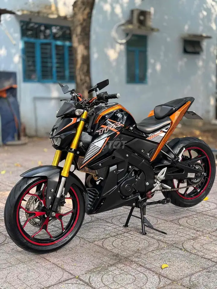 Yamaha TFX 150 2018 Черный, Оранжевый 40 000 км Госномер SG 9 хозяев