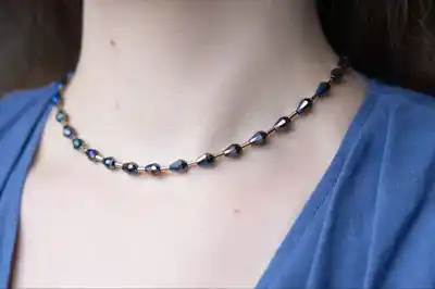 Украшения из агата и ожерелья