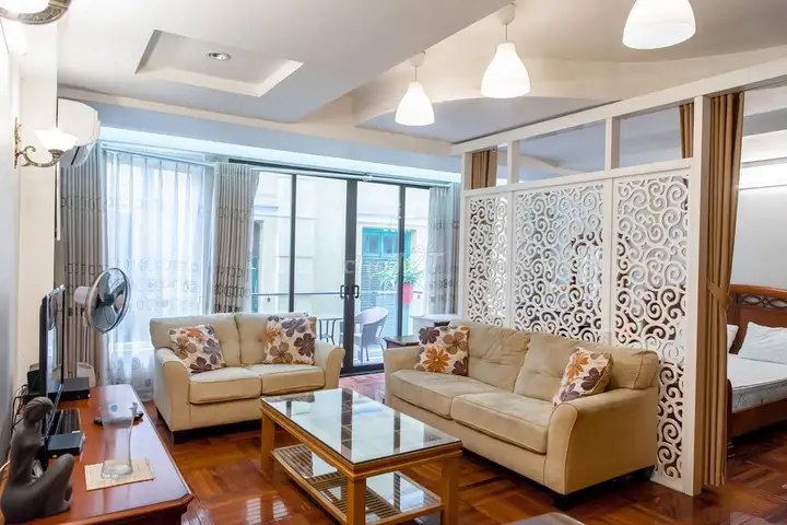 1-комнатная квартира, 65м², Хан Бай, всё есть, лифт, балкон