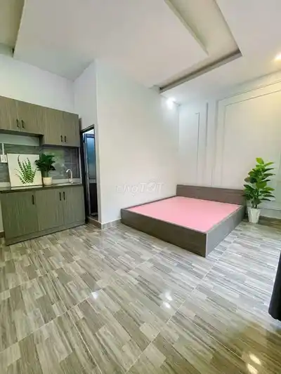 Студия с балконом у CityLand и Emart Phan Văn Trị