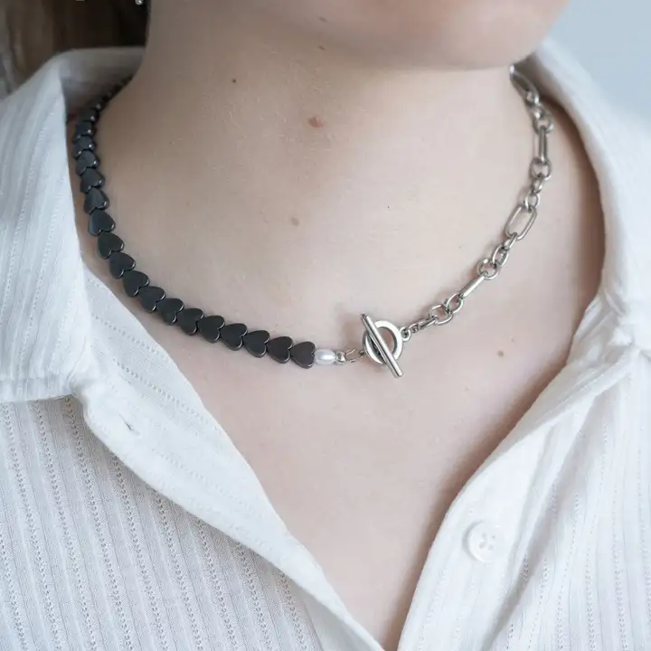 Украшения из агата и ожерелья