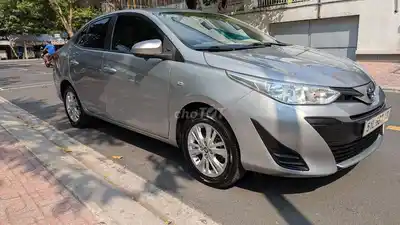 Toyota Vios E 2018 Механика Серебристый