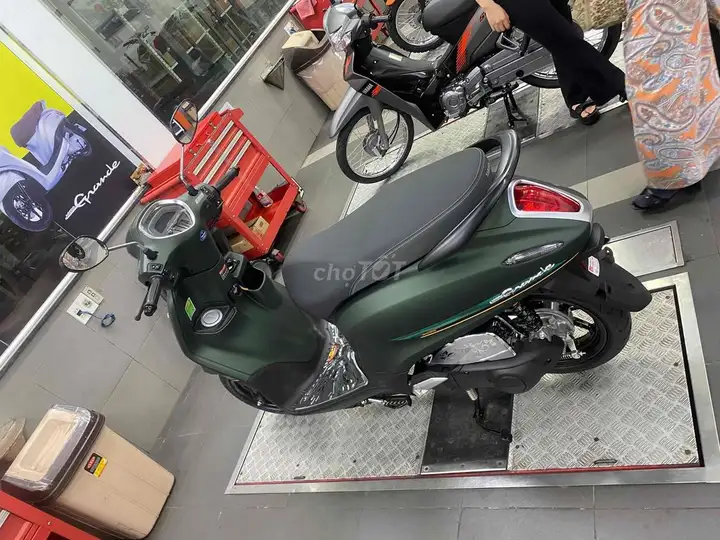 Yamaha Grande 2025, зеленый, 7000 км