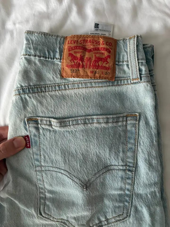 Джинсы Levi's 512 w30 l30