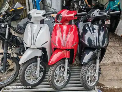 Электроскутер Dat.Bike E1 красный