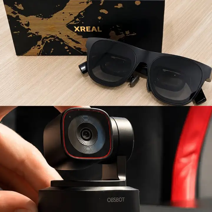 ПК в сборе, мониторы, периферия, кресло, стол, XREAL One Pro