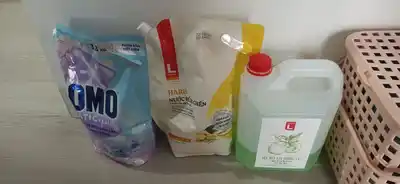 Гель для стирки, средство для посуды, жидкое мыло