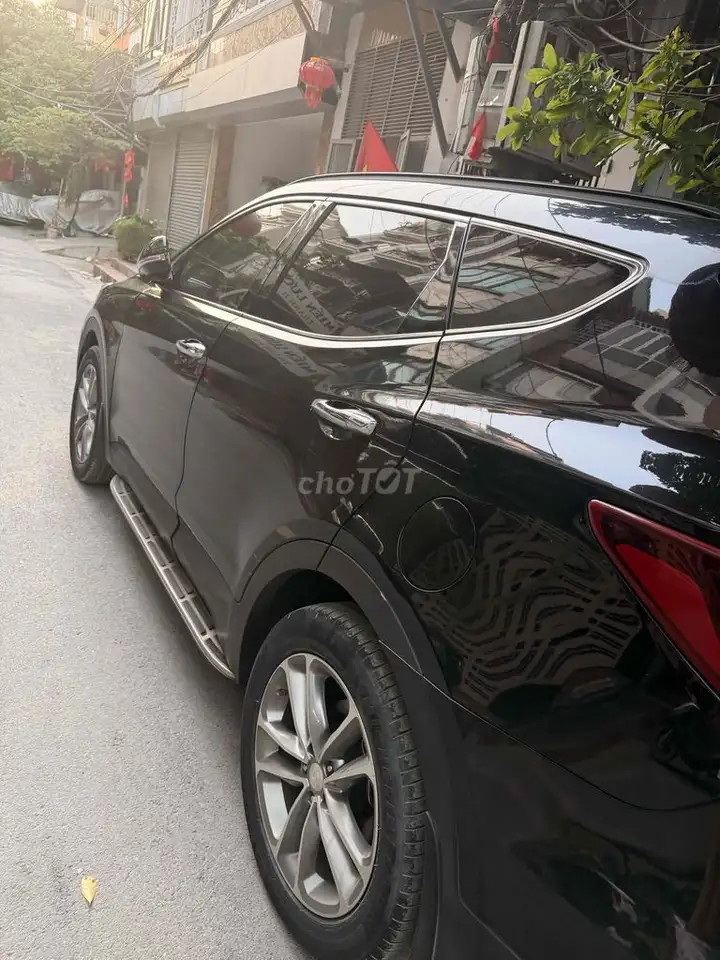 Hyundai Santa Fe 2017 4WD 2.4L 94000 км Черный