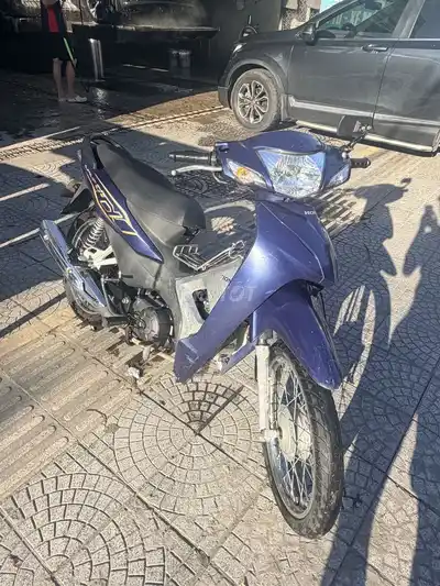 Honda Wave RSX синий полуавтомат