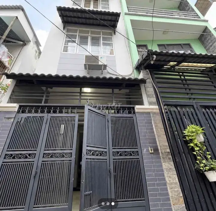 Дом в аллее, Фан Чу Trinh, р.2, Бинь Тань, 43 кв.м, 4 этажа, 4 сп., 5,29 млрд