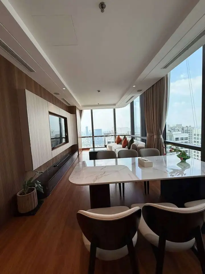 Угловая квартира 164м2, 4 спальни, 3 санузла в башне Landmark 81, Vinhomes Central Park