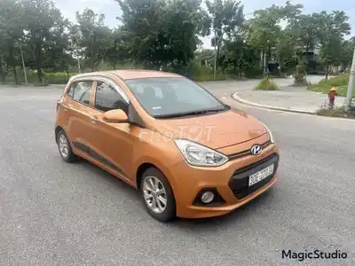 Hyundai Grand i10 1.2 AT 2016 оранжевый