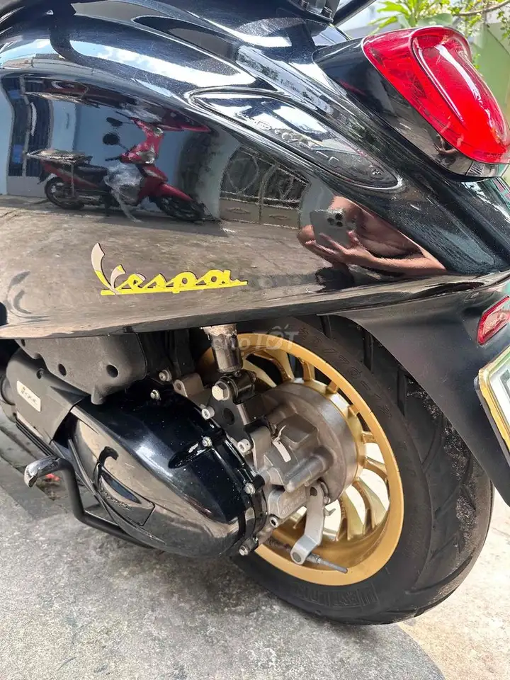 Vespa Sprint S 125 iGet 2022 черный матовый