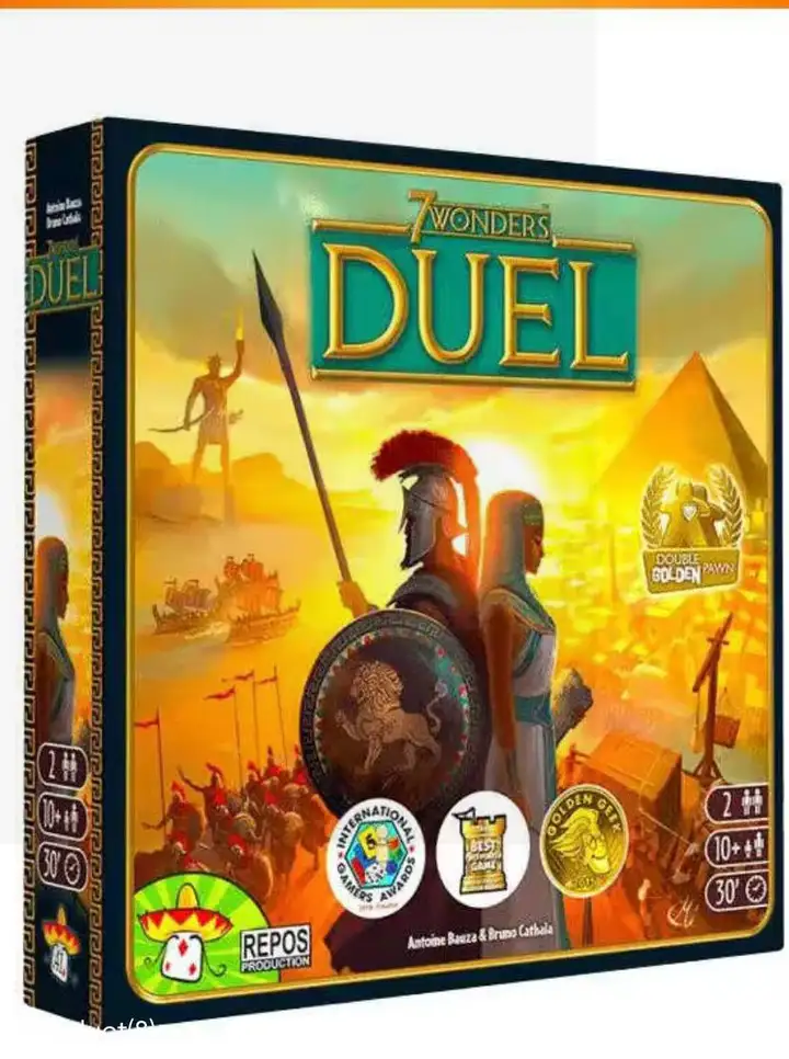 Настольные игры Splendor и 7 Wonders: Duel