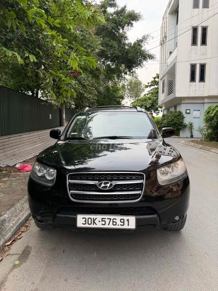 Hyundai Santa Fe 2008, автомат, черный, полный комплект