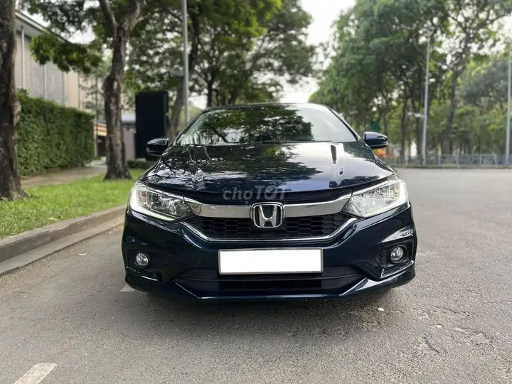 Honda City 2018 синий автомат