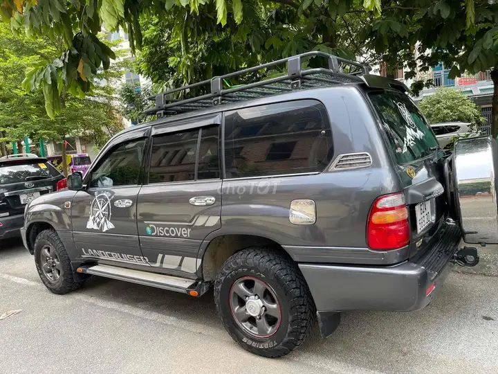Toyota Land Cruiser GX 2002 4.5 автомат Серый