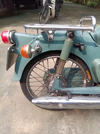 Honda Cub 1980 зелёный