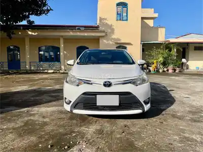 Toyota Vios 2017 MT 150 тыс. км, белый