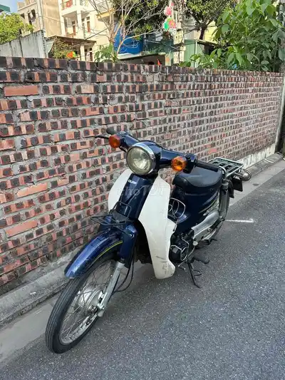 Мопед Cub 50cc, сине-белый, 2016