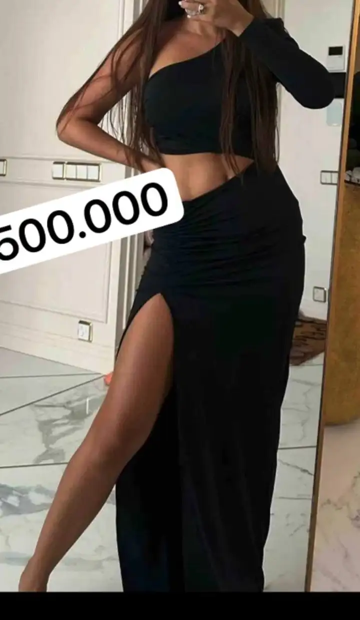 Платье DL Dress, чёрное