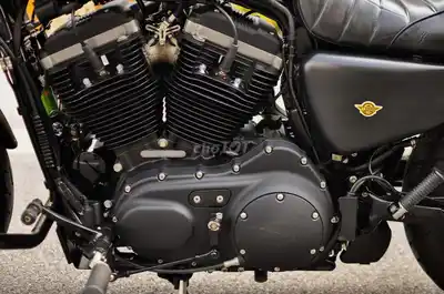 Harley-Davidson Iron 883 2021, черный, 6000 миль