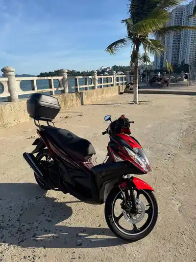 Байк Yamaha Nouvo SX с кофром