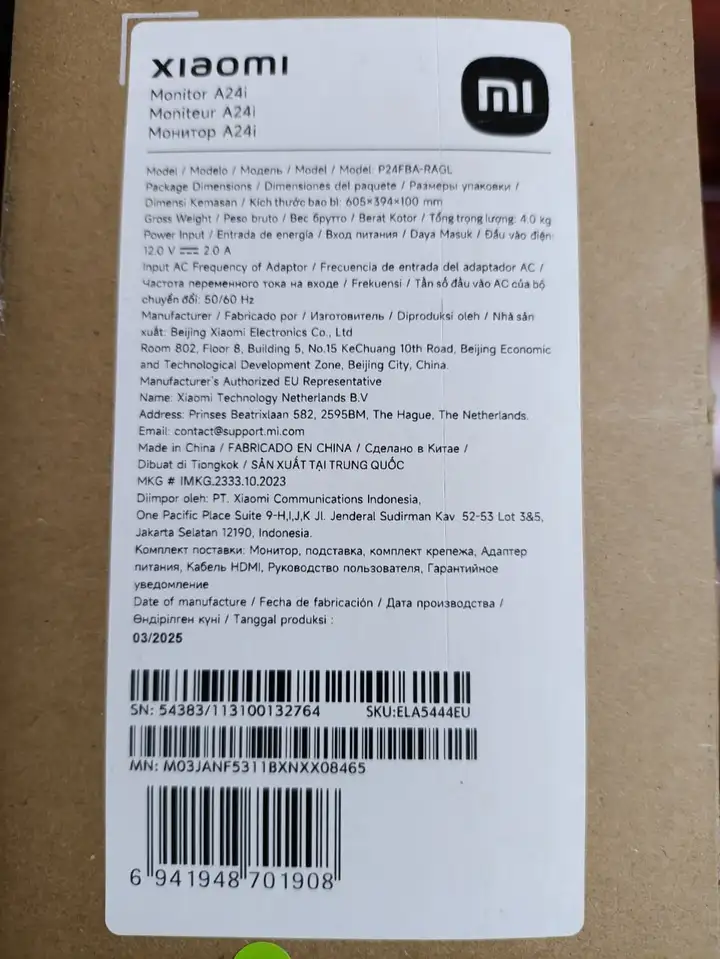 Монитор Xiaomi A24I