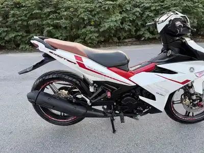 Yamaha Exciter 150 белый/красный, один владелец, тюнинг