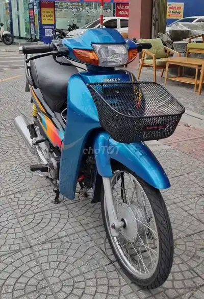 Мопед совместного производства Honda Wave, синий